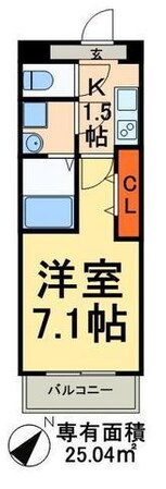 エスパシオEの物件間取画像